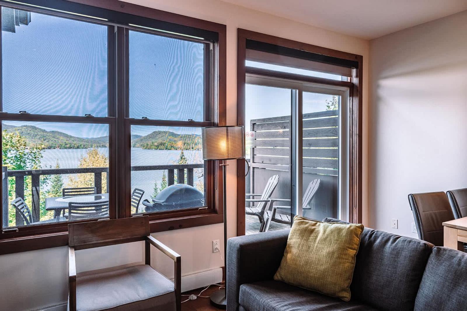 Lakefront Mountain View - Resort Loft Lac-Superieur 外观 照片