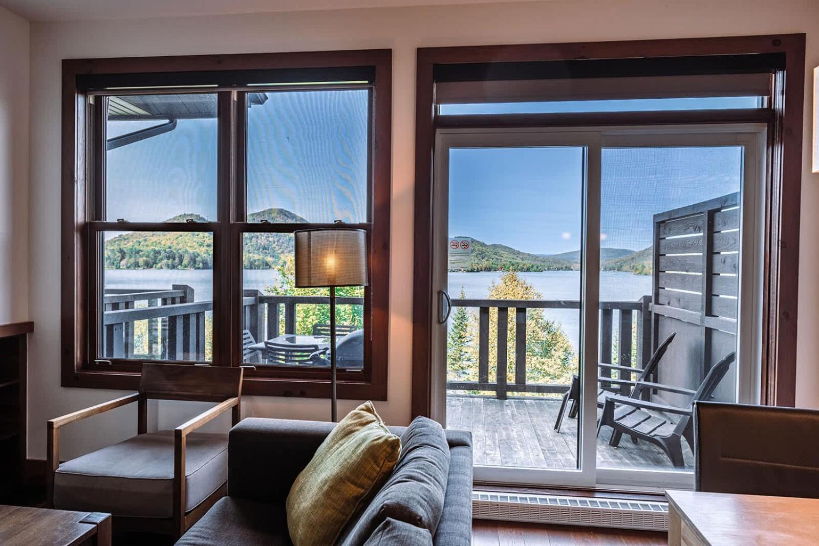 Lakefront Mountain View - Resort Loft Lac-Superieur 外观 照片