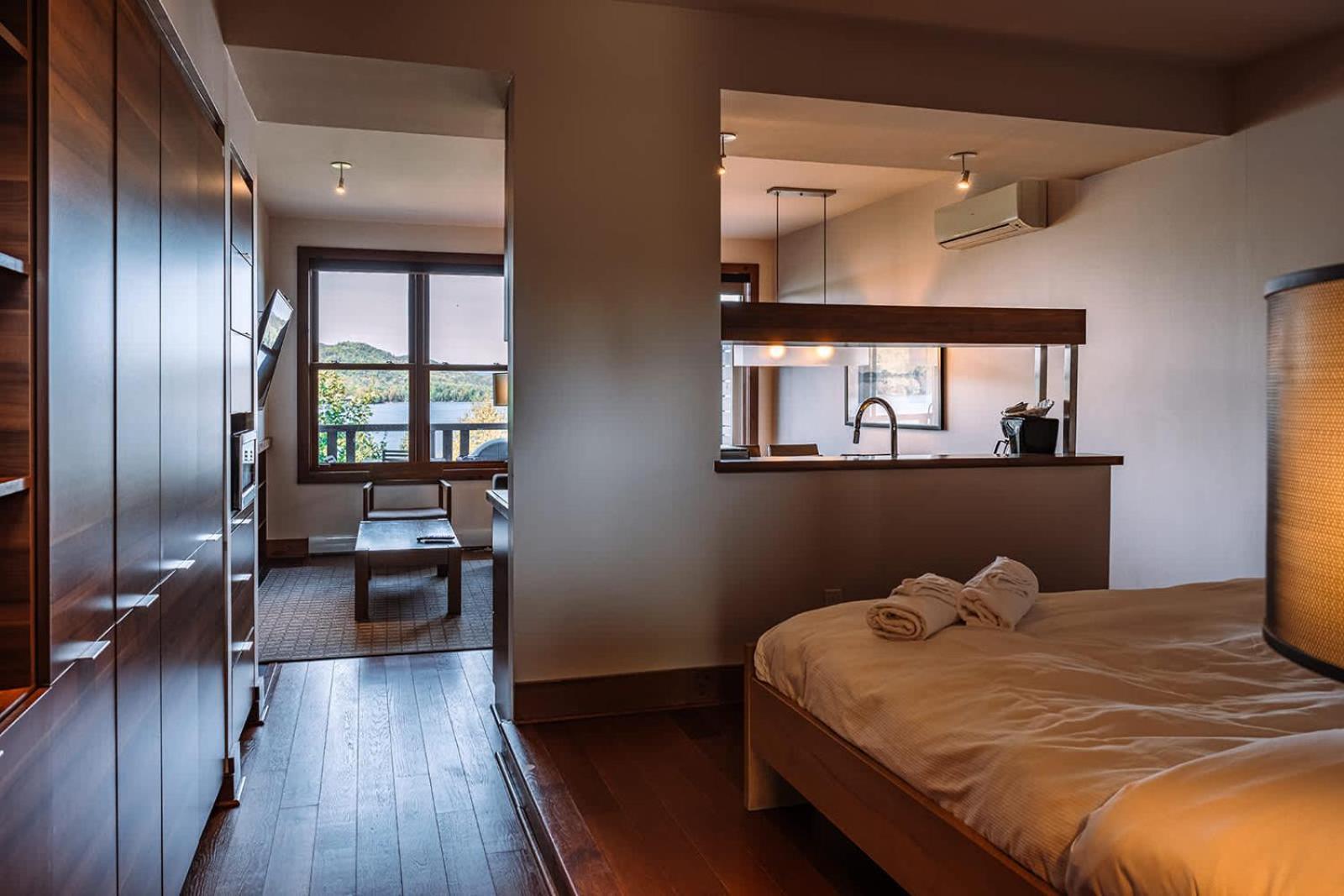 Lakefront Mountain View - Resort Loft Lac-Superieur 外观 照片